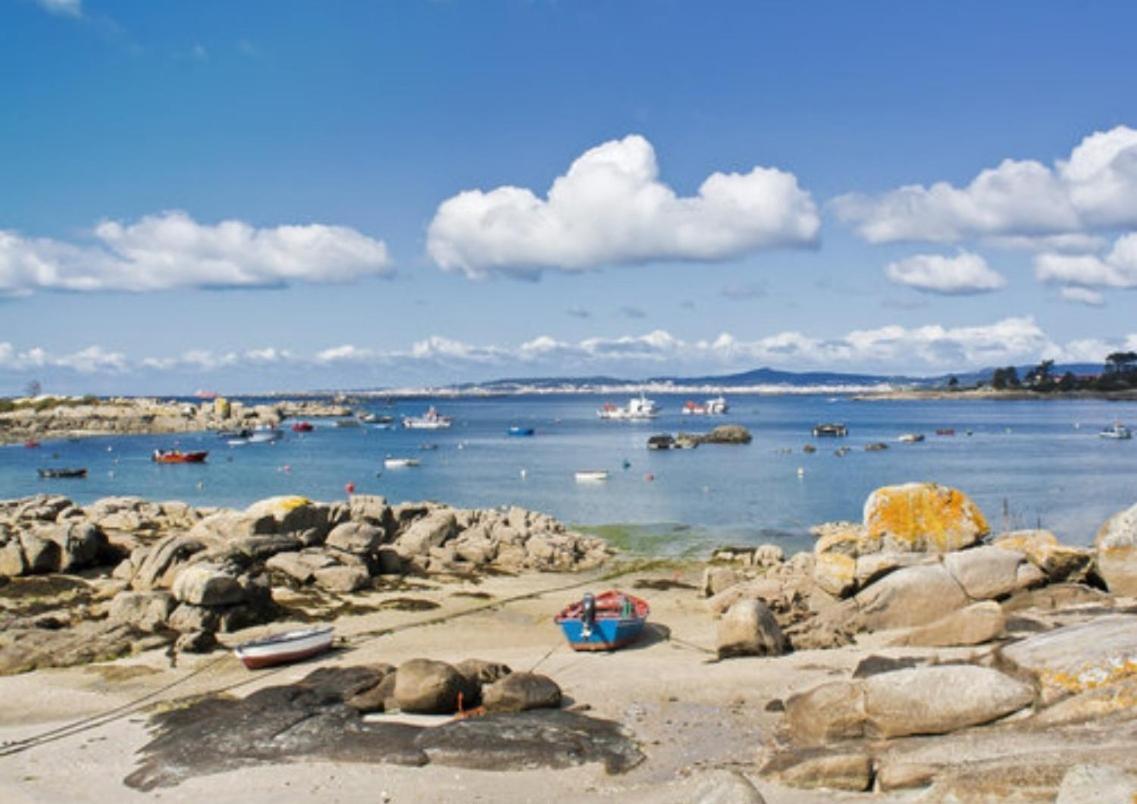 Apartamento El Rincon De Elia, Haz Realidad Tu Sueno De Vivir Con Vistas Al Mar Villanueva De Arosa Buitenkant foto